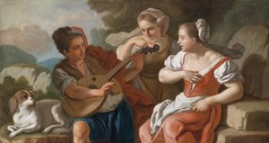 El laudista de Francesco de Mura